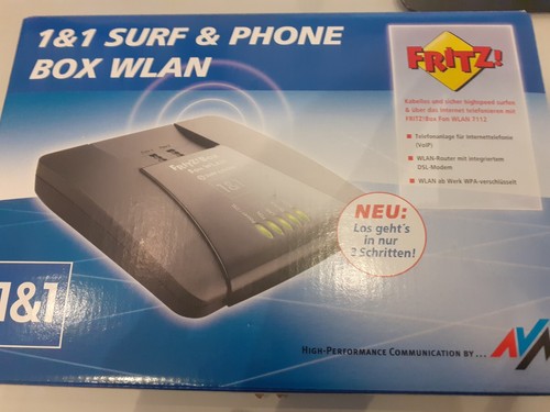Fritzbox 7112 wlan router - 1&1,